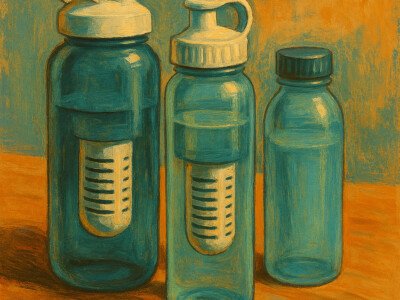 Botellas de agua con filtro